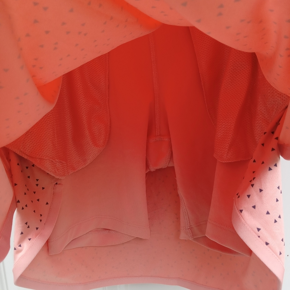 Nike Dri-Fit Golf Skort Skirt Coral Triangle Women's XS Athletic Pickleball - Picture 5 of 8